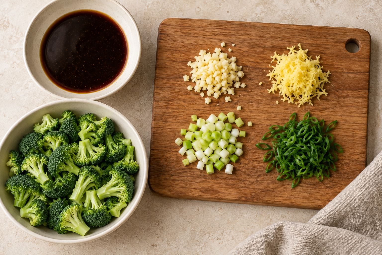 Step 1: Prepare before heating the pan